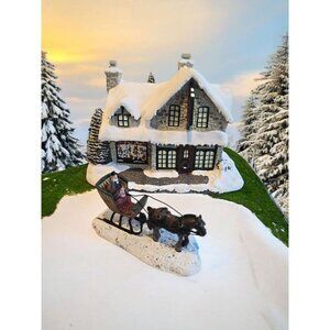 2003 Christmas Village Santa's Workshop Toys Hawthorne Village Thomas Kincaide